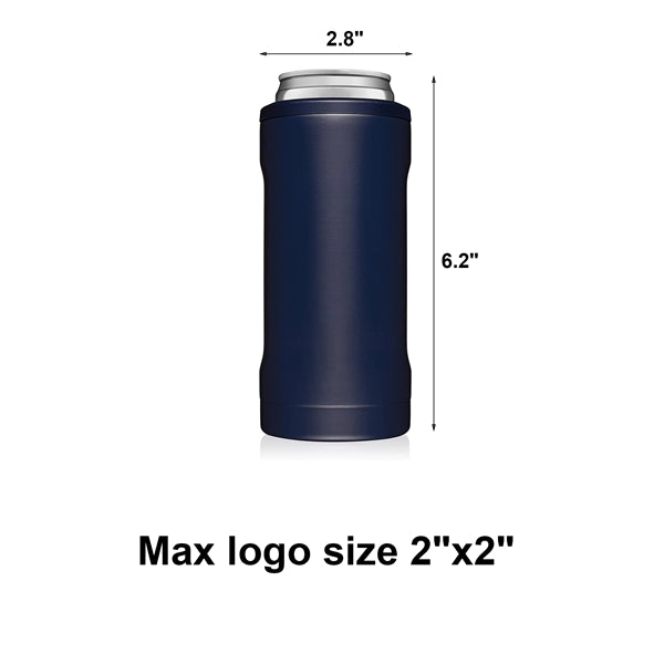 Slim Double-Walled Stainless Steel Insulated Cup