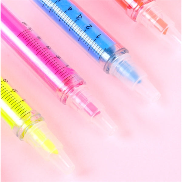 Syringe Highlighter Pen