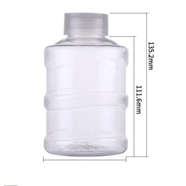 Durable Plastic bucket shape water bottle