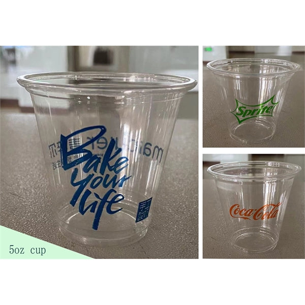 5oz Custom PET Plastic Tasting Cup