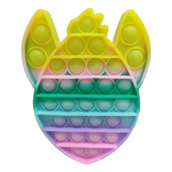 Kids Fidget Toys Push Pop Bubble Anti stress Rocket