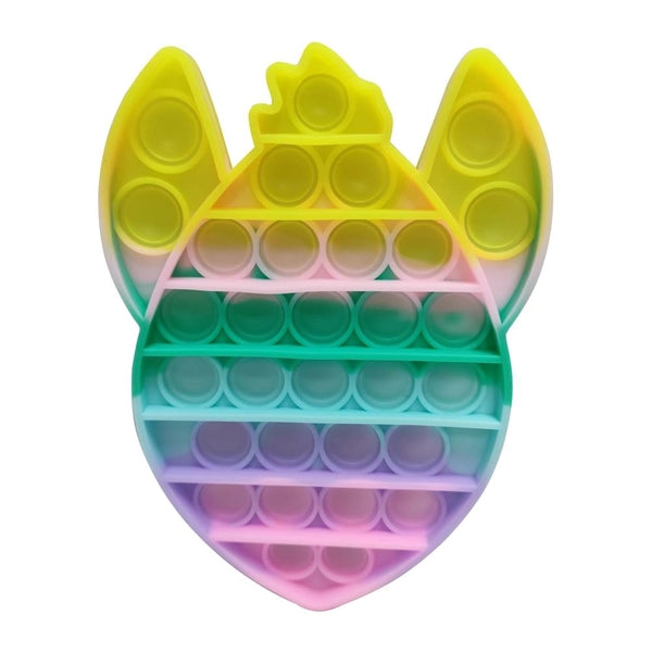Kids Fidget Toys Push Pop Bubble Anti stress Rocket