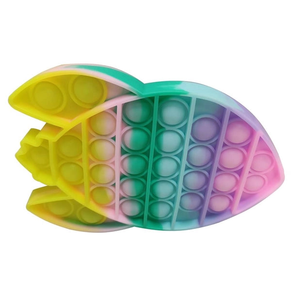 Kids Fidget Toys Push Pop Bubble Anti stress Rocket
