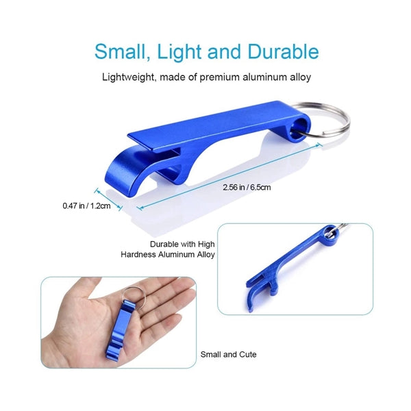 Metal Bottle Opener Keychain
