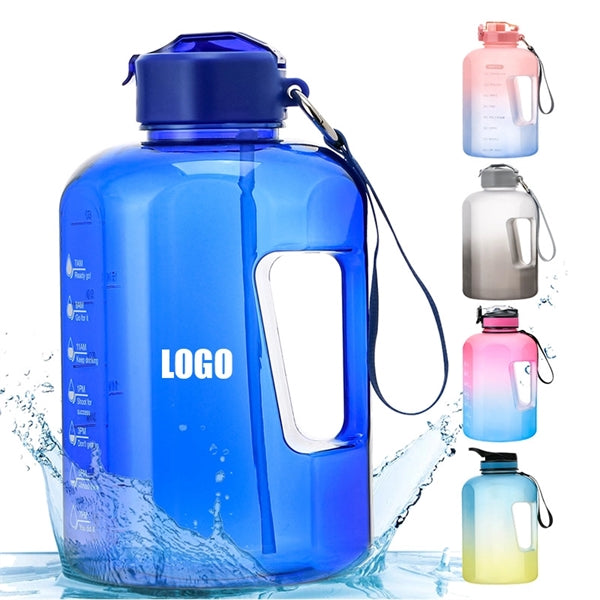 Large Capacity Water Jug With Straw For Summer 74Oz