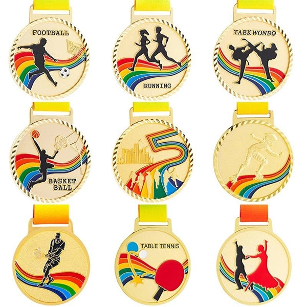 Winner Medals Gold Prizes For Sports