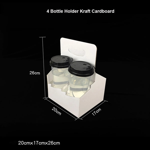 6 Bottle Holder Kraft Cardboard