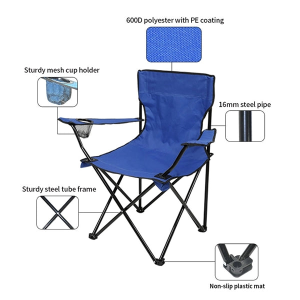 Portable Folding Chair with Carrying Bag