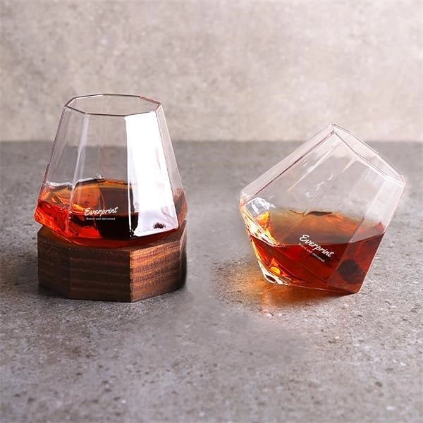 Tritan Diamond Shaped Whiskey Cup