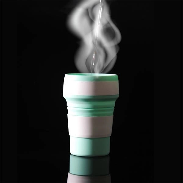 12 Oz Silicone Collapsible Coffee Mug