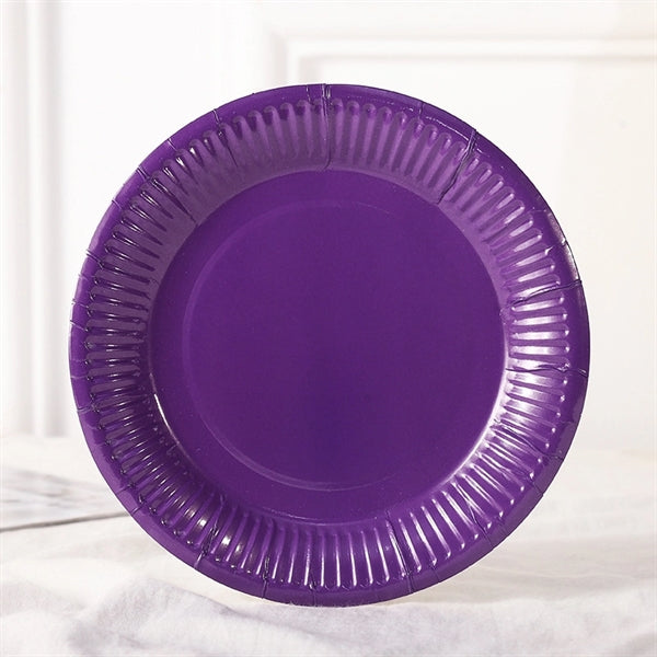 7'' Disposable Environmental Paper Plate