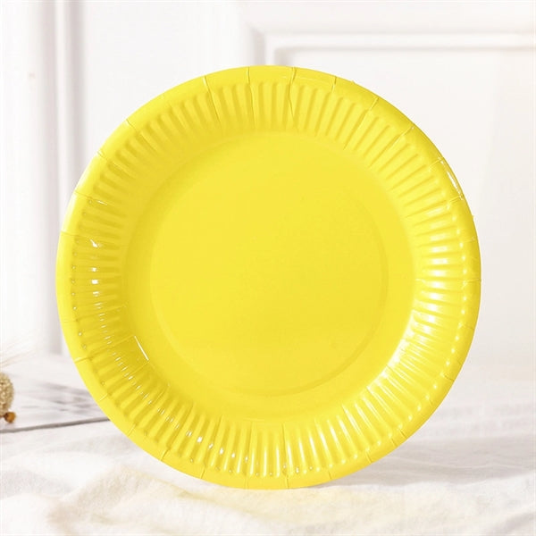 7'' Disposable Environmental Paper Plate