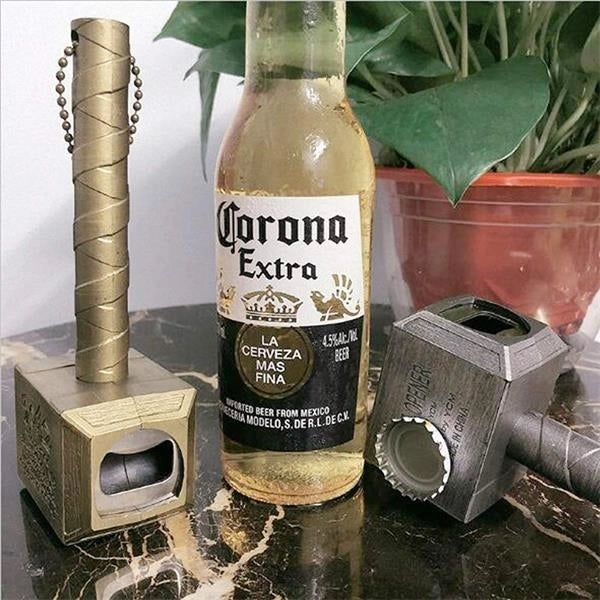 Hammer Of Thor Shaped Beer Corkscrew