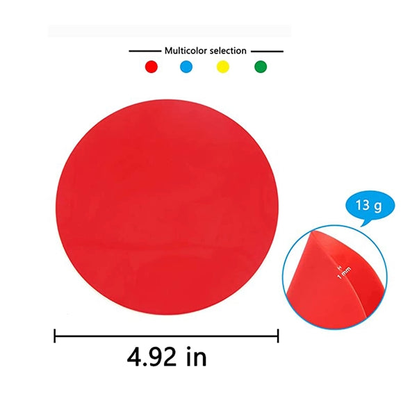 Silicone Round Kitchen Coaster Jar Opener