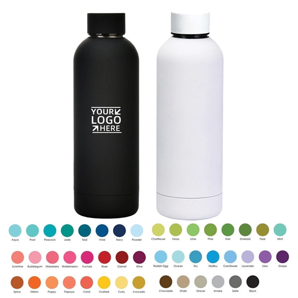 17oz Frosted Stainless Steel Vaccum Bottle