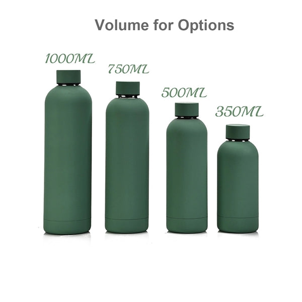 17oz Frosted Stainless Steel Vaccum Bottle