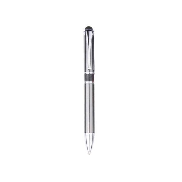 Aluminum Ballpoint Pen With Stylus