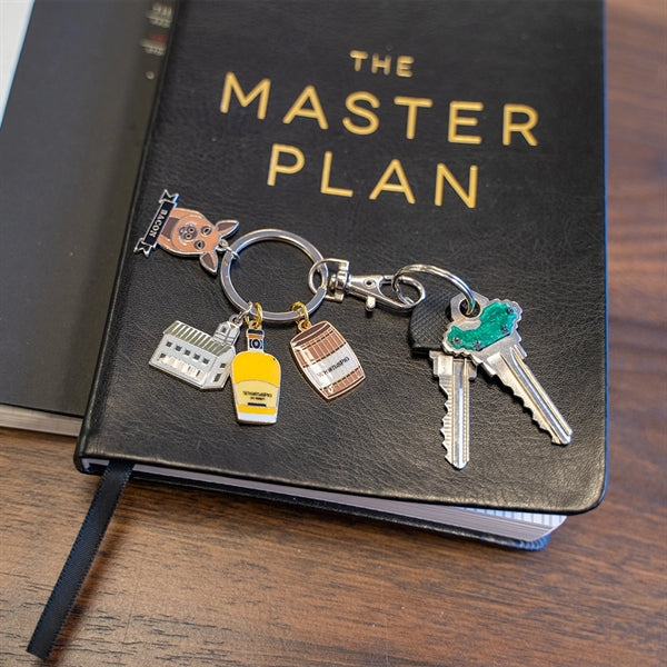 Diestruck Charm Keychain