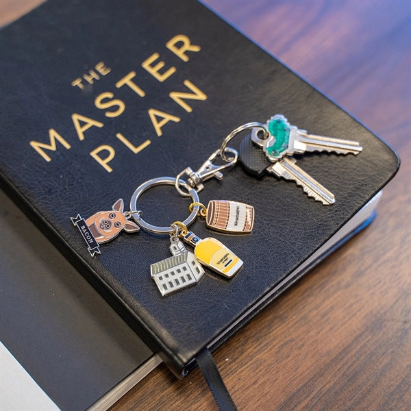 Diestruck Charm Keychain