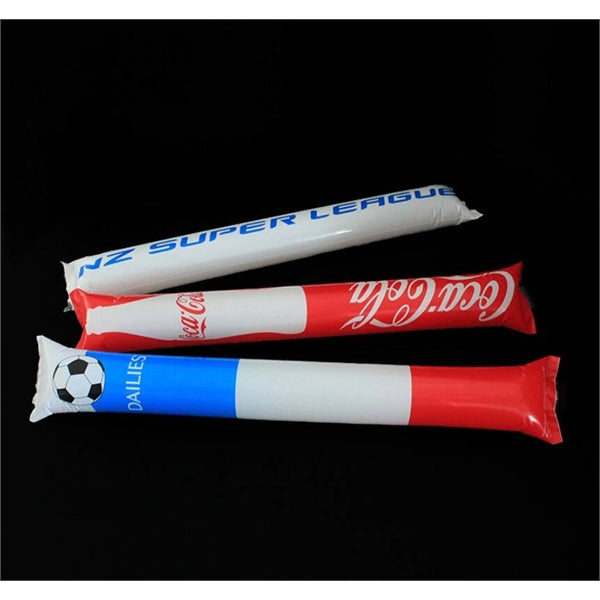 LED Light Up Inflatable Thunder Sticks Cheer