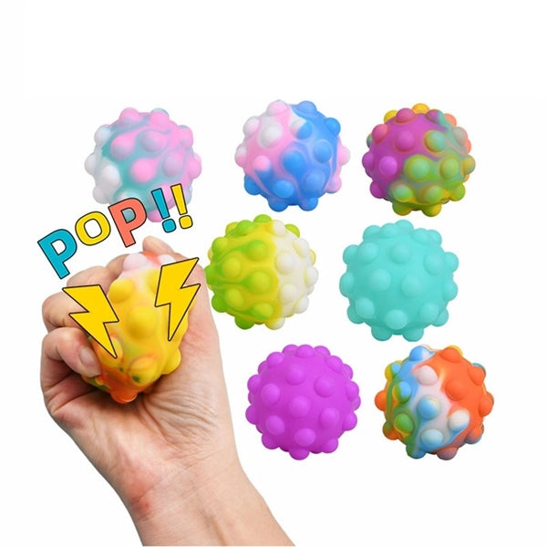 Logo Silicone Stress Ball/Fidget Squeeze