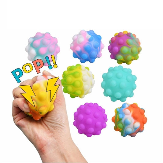 Logo Silicone Stress Ball/Fidget Squeeze