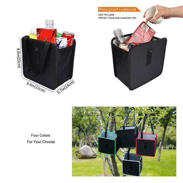 Premium Waterproof Hanging Car Trash Bag