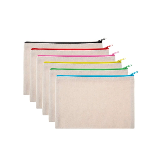 Environmental Friendly Natural Cotton Canvas Pouch