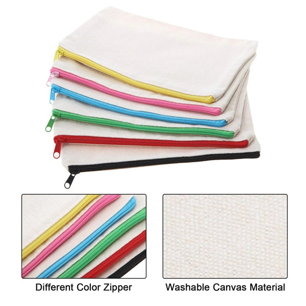 Environmental Friendly Natural Cotton Canvas Pouch