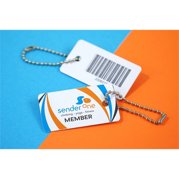 Plastic Key Tags