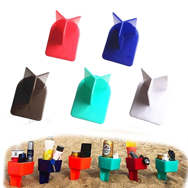 2PCS Beach Cup Holder with Pocket