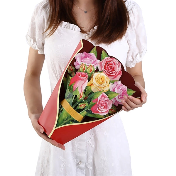 Flower Paper Pop Up Cards