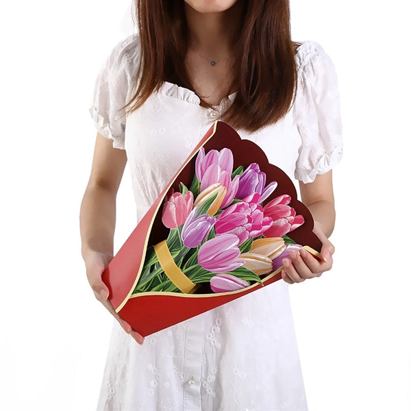Flower Paper Pop Up Cards