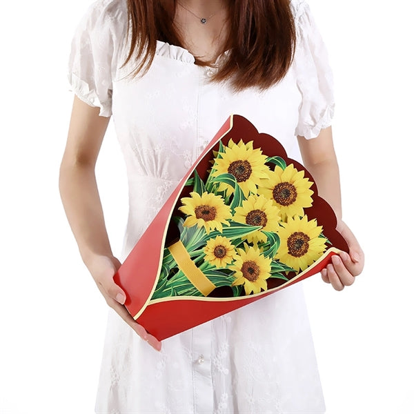 Flower Paper Pop Up Cards
