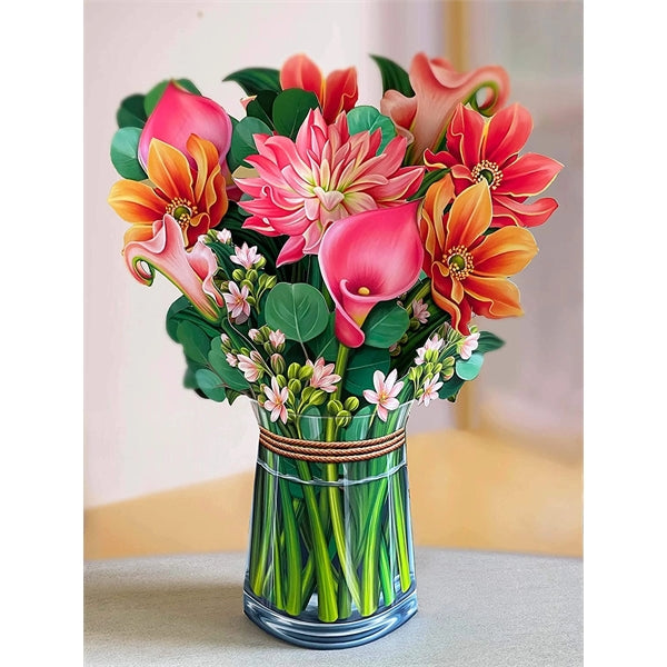 Flower Paper Pop Up Cards