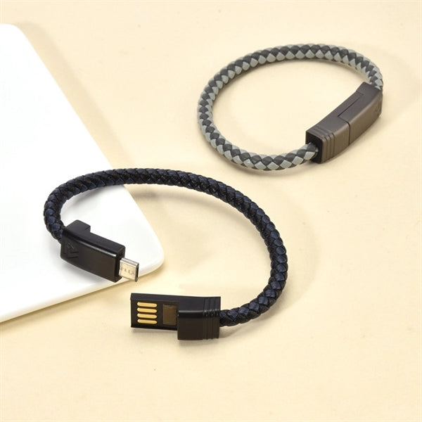 Bracelet Micro USB Type C Cable