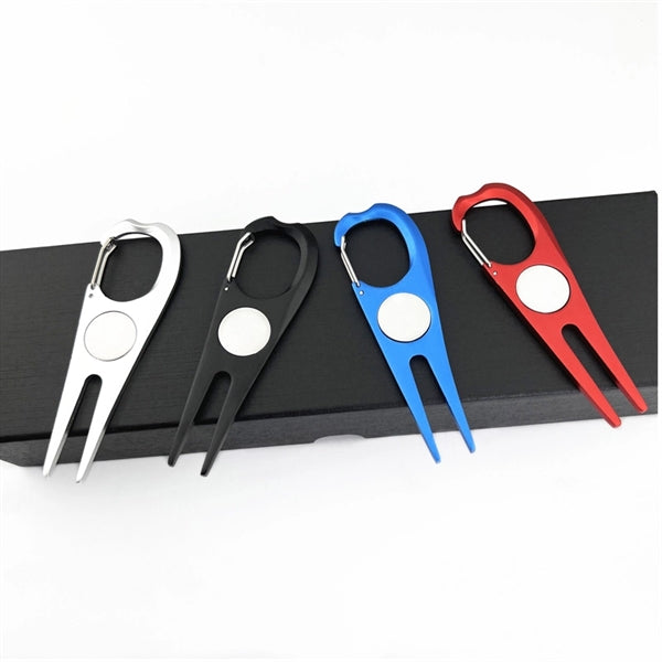 Metal Divot Tools With Ball Marker