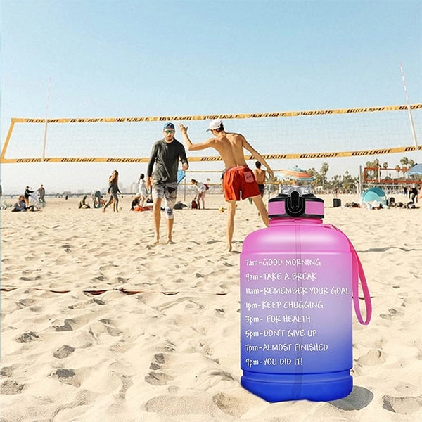 Water Bottle With Straw
