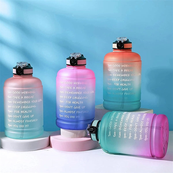 Water Bottle With Straw