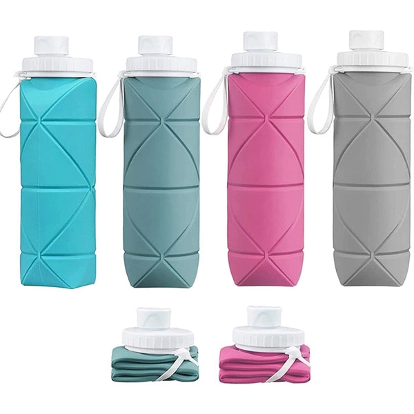 Food Grade Thickened Silicone Folding Bottle