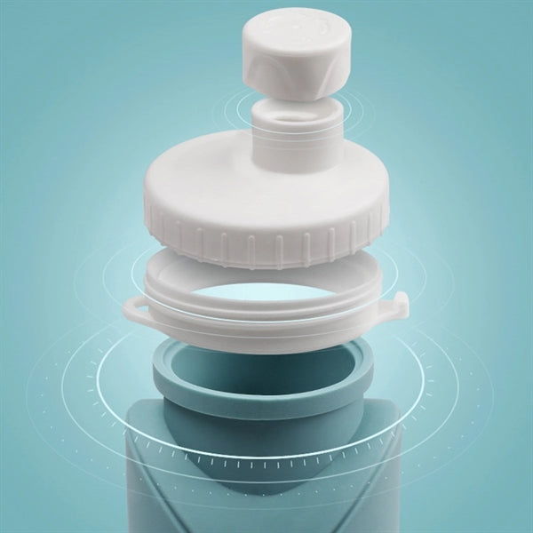Food Grade Thickened Silicone Folding Bottle