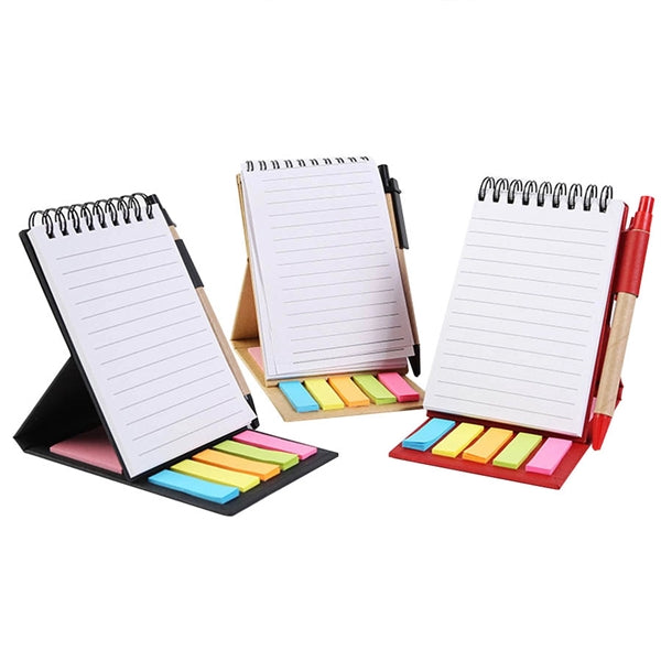 Combined Kraft Paper Coil Memo Pad Sticky Notes