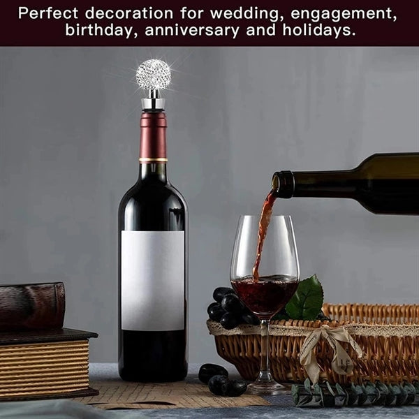Diamond Champagne Bottle Stopper