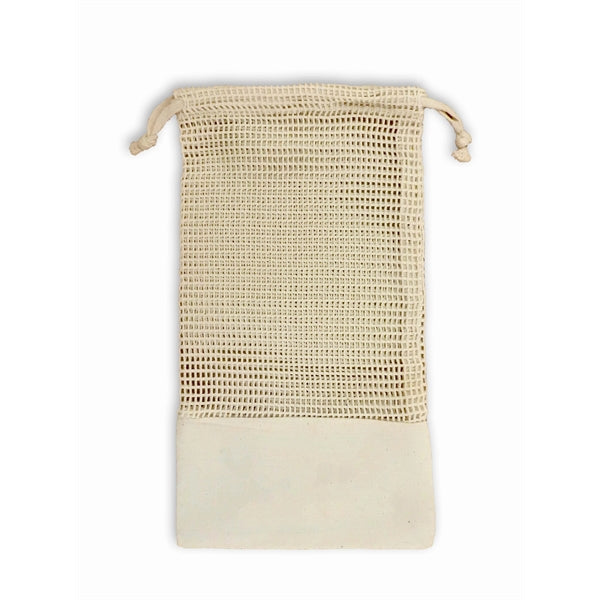 Koa 100% Cotton Mesh Drawstring Bag