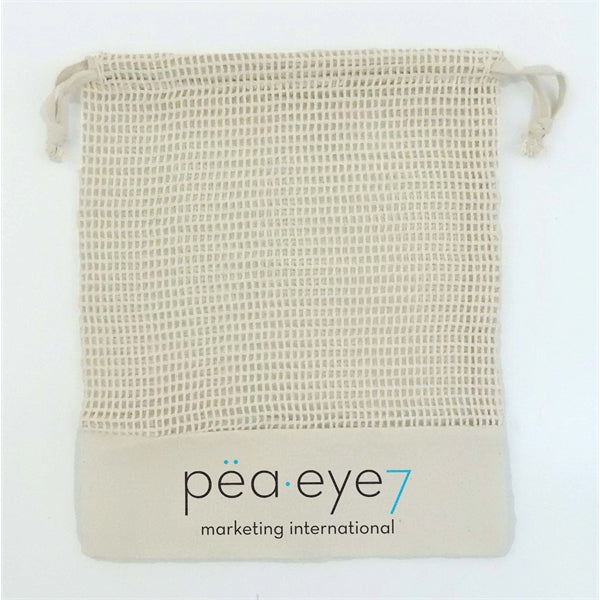 Koa 100% Cotton Mesh Drawstring Bag