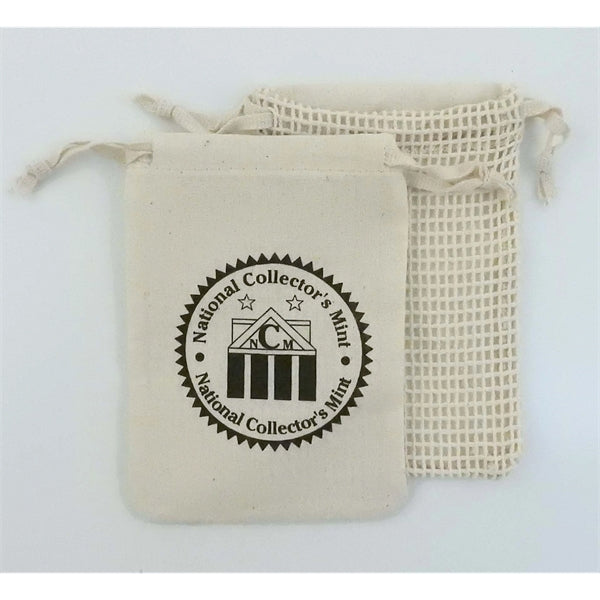 Koa 100% Cotton Mesh Drawstring Bag
