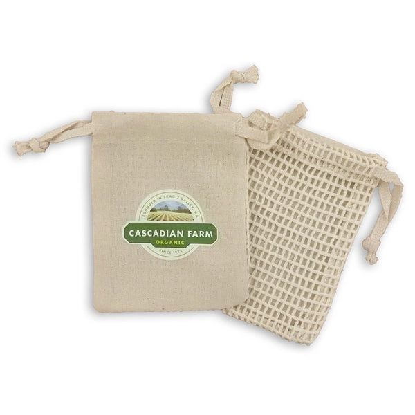 Koa 100% Cotton Mesh Drawstring Bag