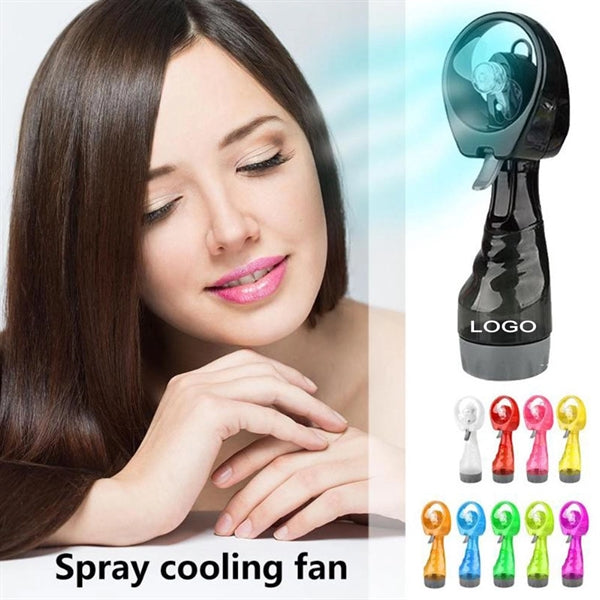 Handheld Battery Powered Water Misting Fan