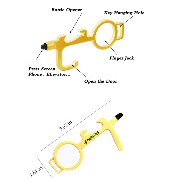 Multipurpose Non-Contact Keychain