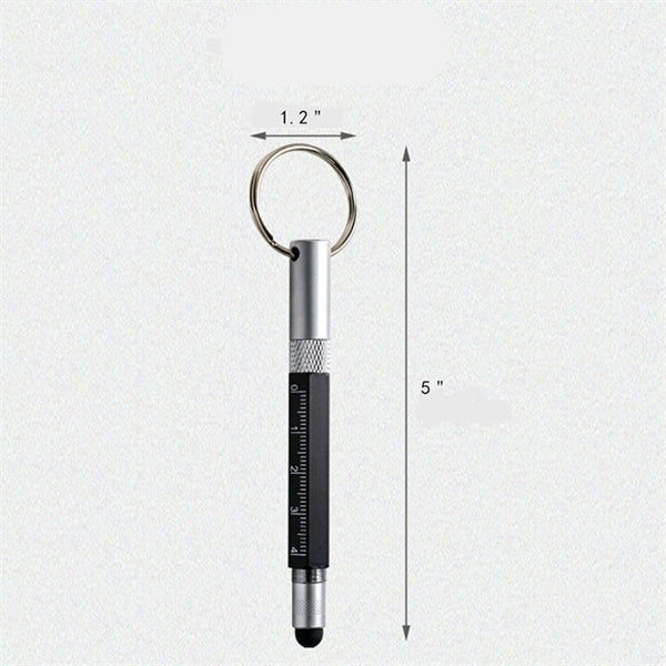 6 In 1 Small Metal Tech Ballpoint Pen